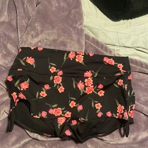 Pink athletic shorts